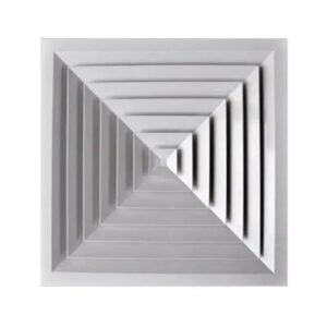 Aluminium ceiling diffuser